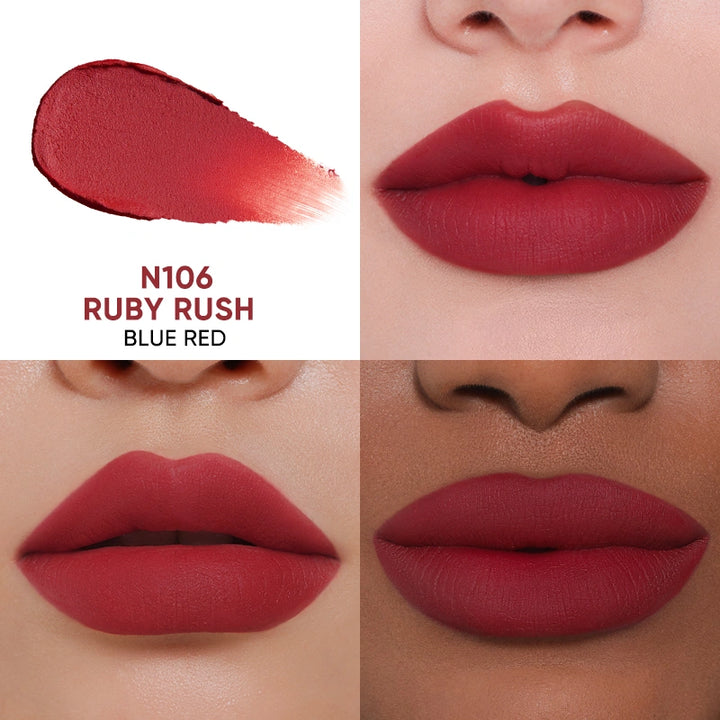 Judydoll Cushion Matte Lock Lip Cream - 8 Options Skin Cupid Shade N106 TEXTURE