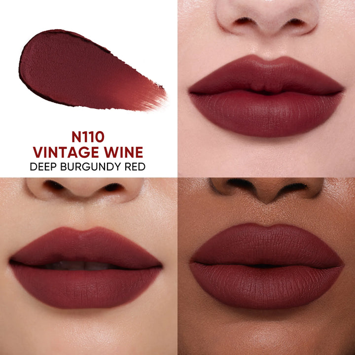 Judydoll Cushion Matte Lock Lip Cream - 8 Options Skin Cupid Shade N110 TEXTURE