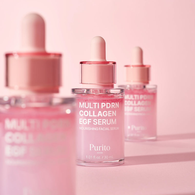 PURITO Multi PDRN Collagen EGF Serum (30ml) Skin Cupid CONCEPT SHOT