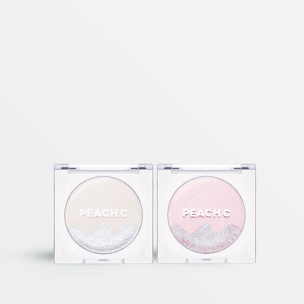 PEACH C Dual Beam Highlighter - 2 Colours (4.8g) – Skin Cupid