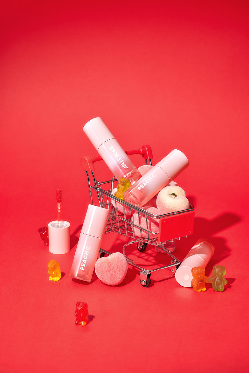 Peach C Jelly Beam Tint (35g) MOOD SHOT 
