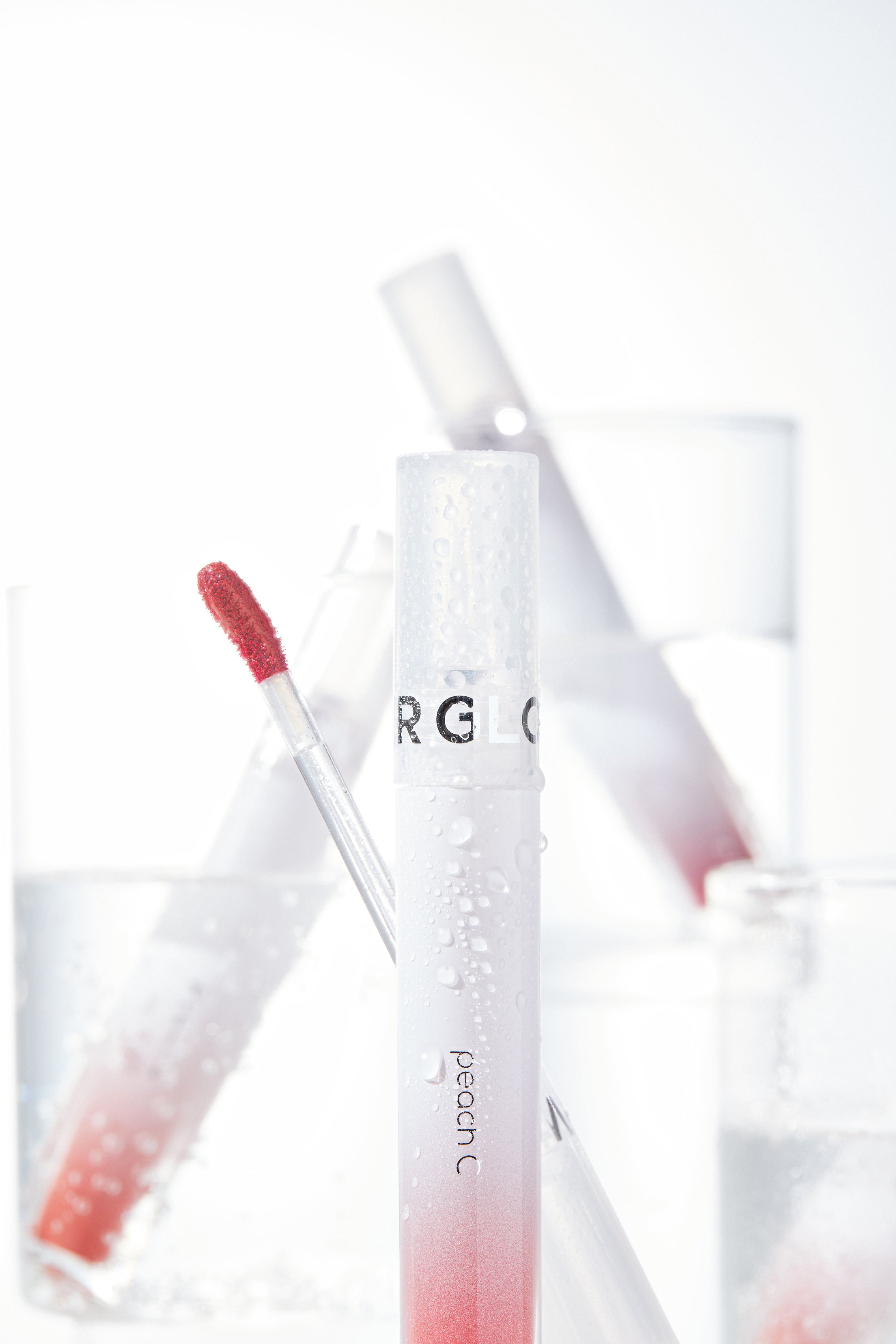 peach c lip Blurry Filter Tint 01 Spring Coral COLORKEY Soft Matte Non-Staining Water