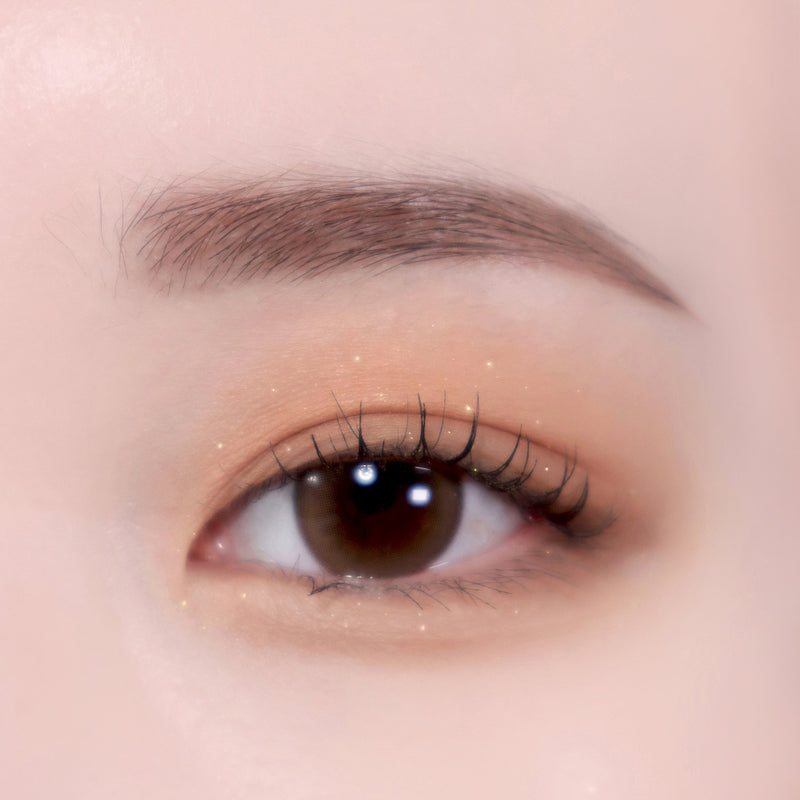 Peach C Seasonal Blending Eyeshadow Palette 01 Sunset Grass APPLICATION (6.4g)