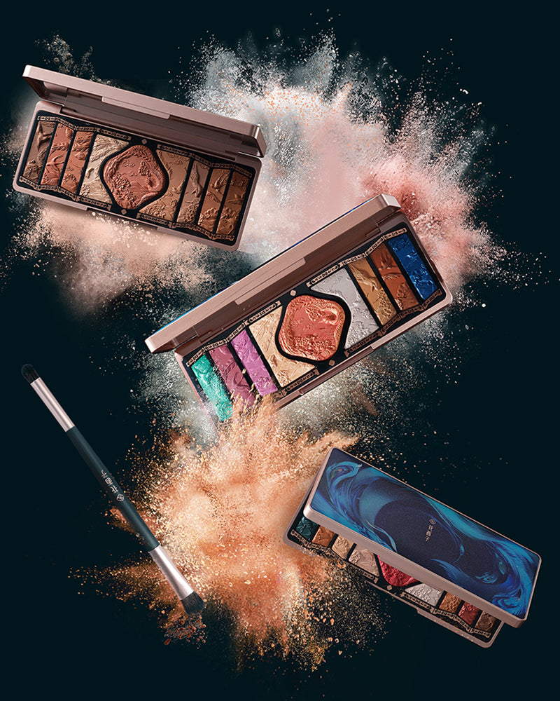 Floral Engraving Phoenix Makeup Palette - H03 Soaring Sunlight