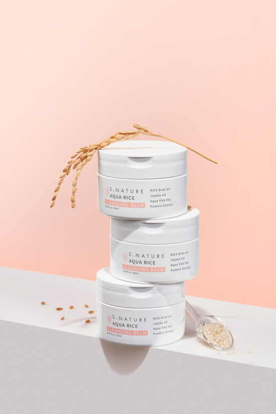 S.NATURE Aqua Rice Cleansing Balm (90ml) CONCEPT SHOT