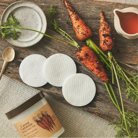 Skinfood Carrot Carotene Water Pads 60 Pack + 2 x 30 Pack Refill main image 1