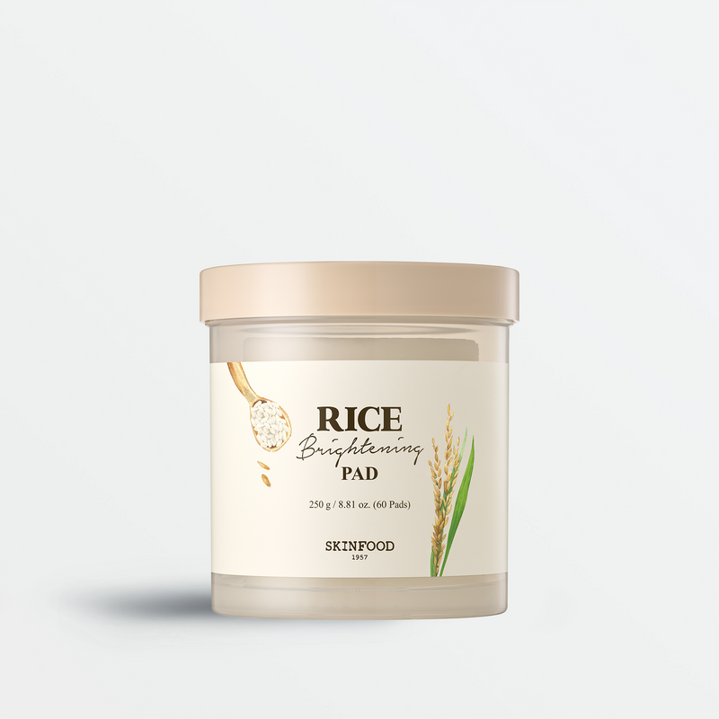 SKINFOOD Rice Brightening Pad (60 Pads) Skin Cupid