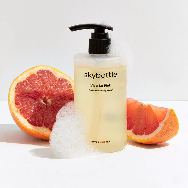 SkyBottle Perfumed Body Wash White Rain (300ml)
