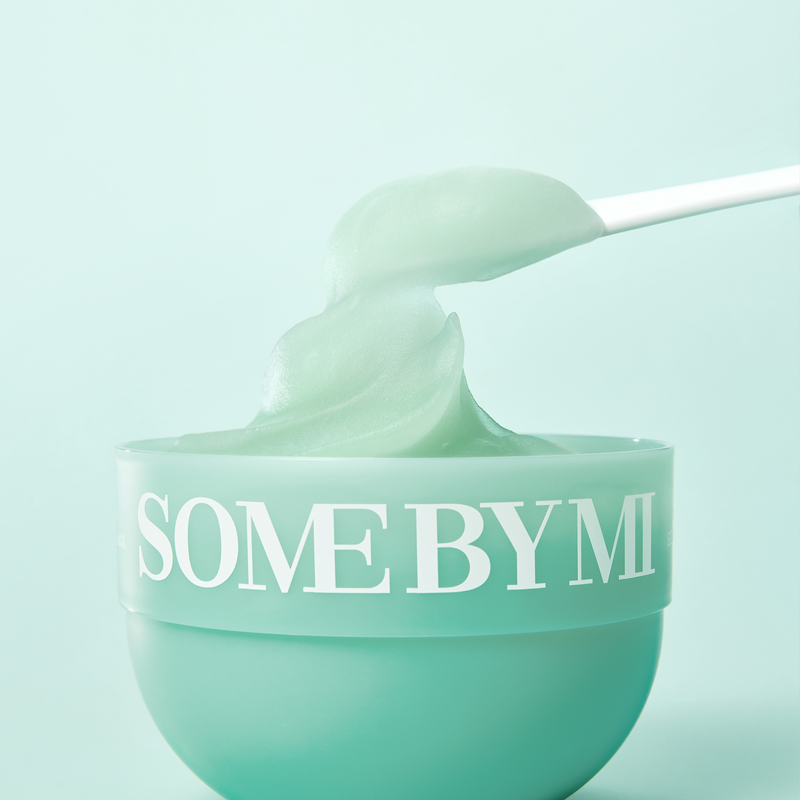 Some By Mi Spirulina PDRN Soothing Sherbert Mask (10pcs) APPLICATION