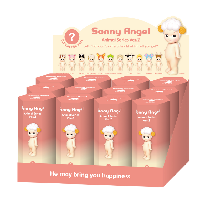 Sonny Angel Animal Series 2 Collection Skin Cupid DISPLAY BOX