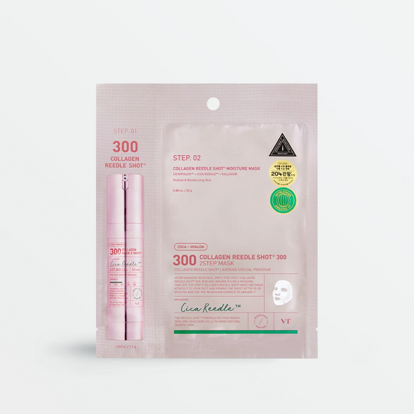 2本セット　VT 700 COLLAGEN REEDLE SHOT 30mL VT COSMETICS Collagen Reedle Shot 300 2-Step Mask – Skin Cupid