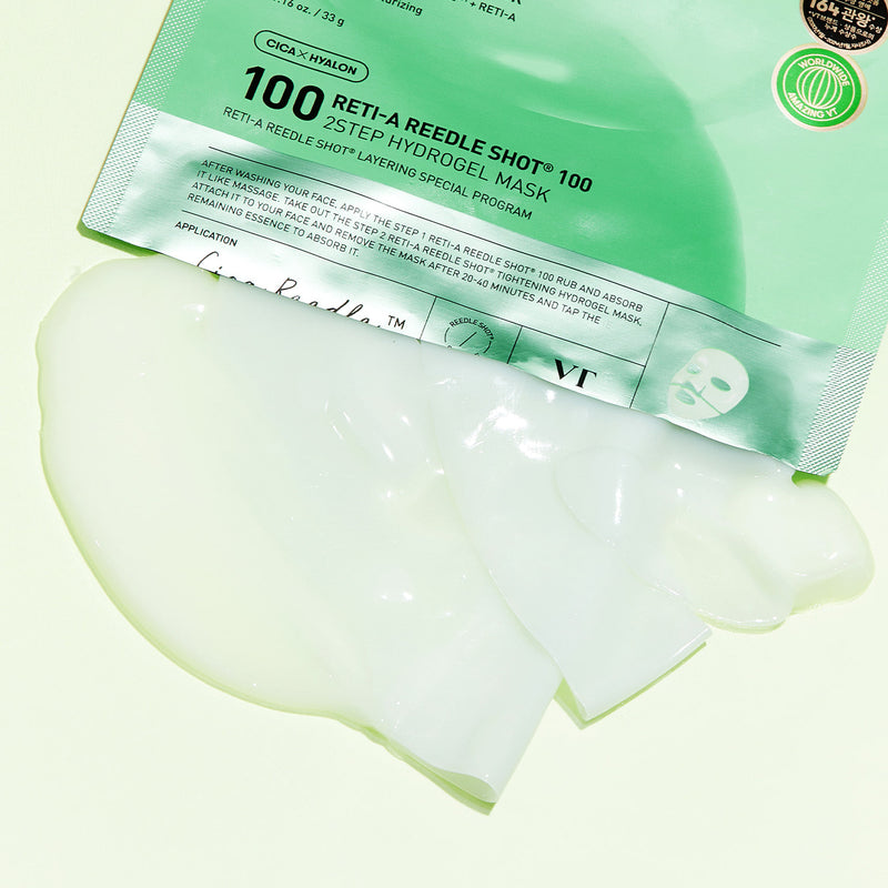 VT Reti-A Reedle Shot 100 2-Step Hydrogel Mask TEXTURE
