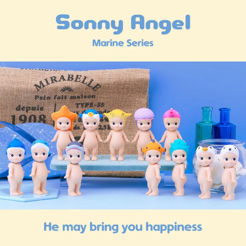 SONNY ANGEL Marine Animals (1 pc) – Skin Cupid